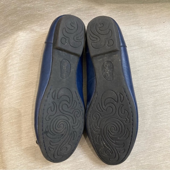 BOC Sz 8 Born Of Concept 3D Flower Toe Cap Vegan Leather Ballet Flats Shoes - Picture 12 of 15